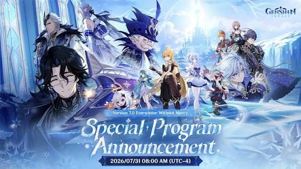 Genshin Impact Version 7.0: Snezhnaya Release Date, New Characters, at Pre-Update Checklist